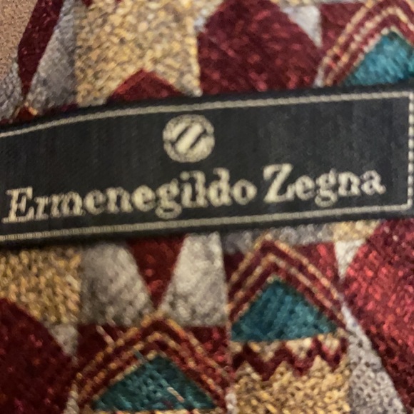 Ermemegildo Zegna Silk Necktie - Picture 3 of 4